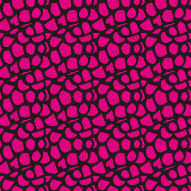 Doodle daireler ile Seamless modeli. Yinelenen doku vektör. açık renkli