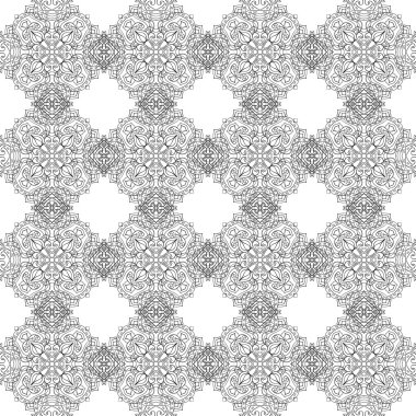 Güzel Vintage seamless modeli. Süs. Sıra dışı. Hint motifi. Tasarımlarınız için.