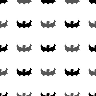 Yarasa. Seamless modeli. Cadılar Bayramı. Gece-kuş. Tasarımlarınız için.