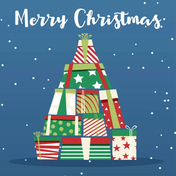 Soyut set. Noel kutlaması. Tatil hediyesi kutusu. Retro vektör çizimi. Hediye kutusunu aç. Noel hediyesi kartı. Xmas hediyesi. Bayram afişi. Mutlu yıllar. Mutlu Noeller bayrağı.