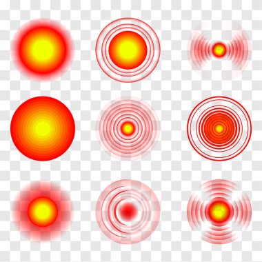 Acı, her amaç için harika bir tasarım. Vektör çizim simgesi. Logo vektörü. Sembol, logo çizimi. Ses dalgası.