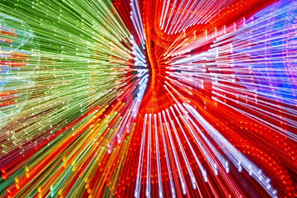 Moving colored lights background. Abstract backdrop. Horizontal — Stock Photo, Image