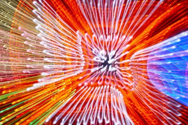 Renkli ışıklar arka plan hareketli. Zemin