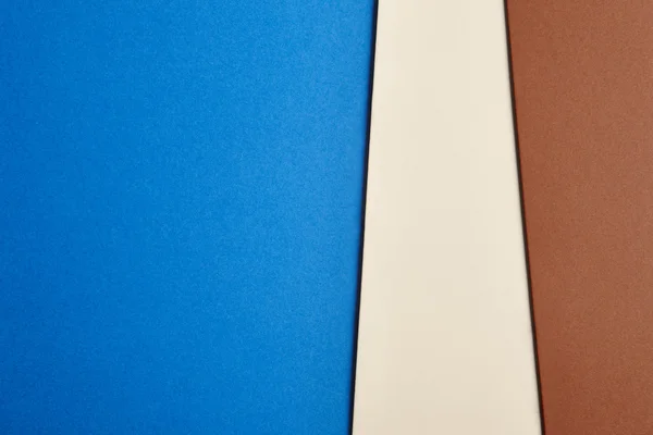 Farbige Pappen Hintergrund in blau beige braun Ton. Thermalbad kopieren — Stockfoto
