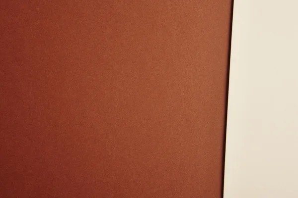 Цветной картонный фон в коричневом бежевом цвете. Копирование пространства — стоковое фото