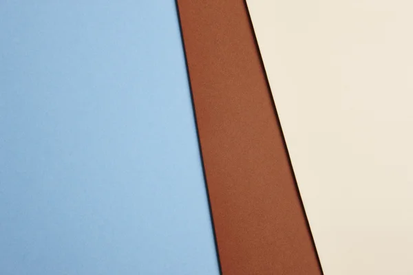 Fundo de papelão colorido em tom bege marrom azul. Copiar spa — Fotografia de Stock