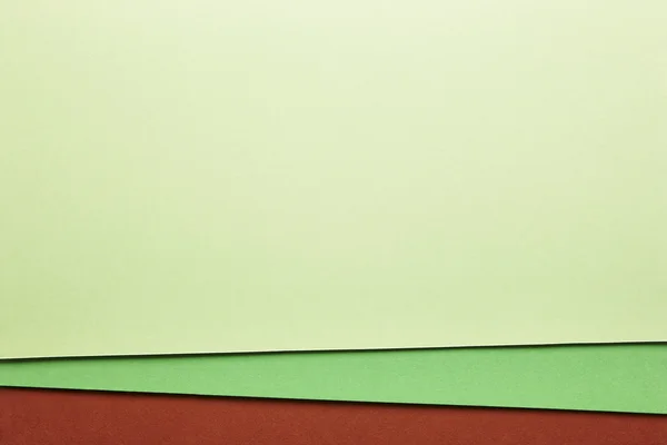 Színes karton háttér zöld barna hang. Másolja a hely — Stock Fotó
