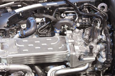 Yeni araç motoru ayrıntı. Mekanik parçalar