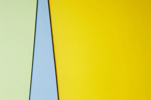Farbige Pappen Hintergrund in gelb blau grün Ton. sp — Stockfoto
