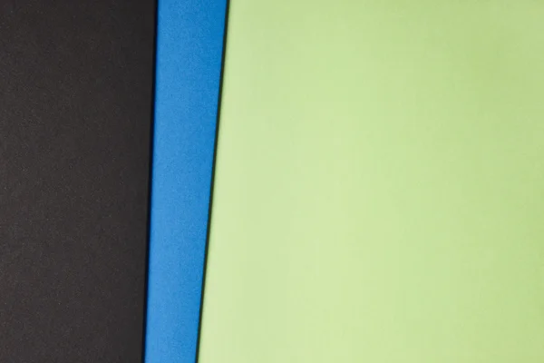 彩色的硬纸板背景绿色蓝色黑色基调。水疗中心副本 — 图库照片