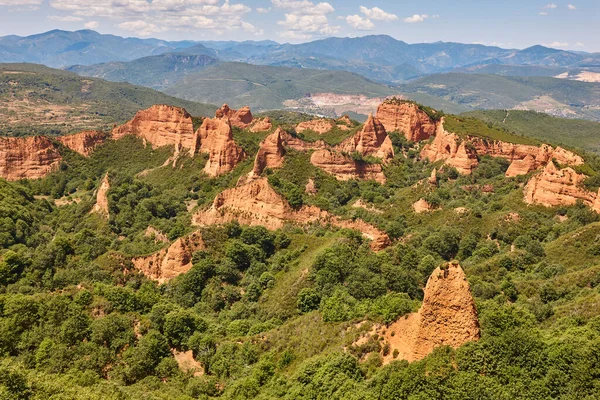 Spanya Antik Roma Altın Madeni Las Medulas Unesco Mirası — Stok fotoğraf