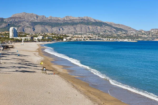 Picturesque Mediterranean Spanish Coastline Altea Albir Alicante Spain — Stock Photo, Image