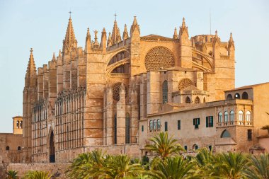 Palma de Mallorca Katedrali. Balear adaları. İspanyol kültür mirası. İspanya