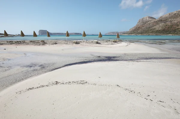 Spiaggia di Balos a Creta. Panorama mediterraneo. Grecia — Foto Stock