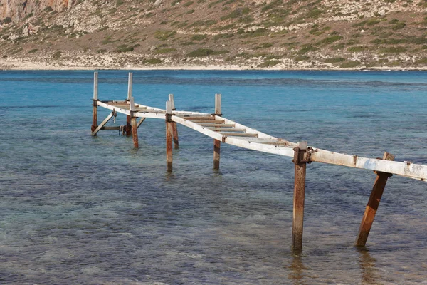 クレタ島でバロス ビーチ。地中海の風景。ギリシャ — ストック写真