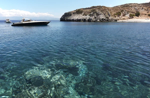 Sostis Bay. Kretansk strand. Middelhavslandskap. Hellas – stockfoto