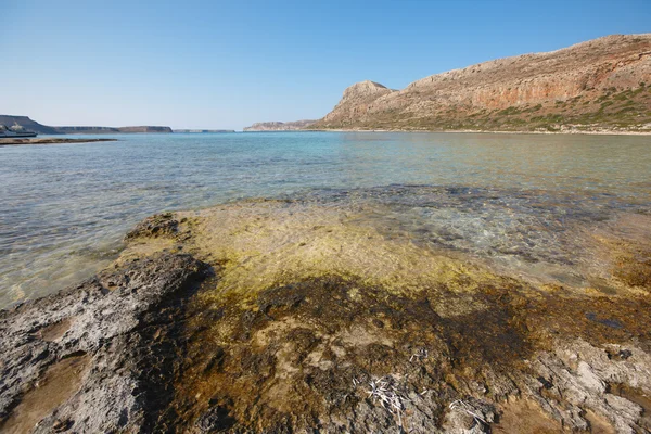 Пляж Балос на полуострове Грамвуса. Крит. Греция — стоковое фото