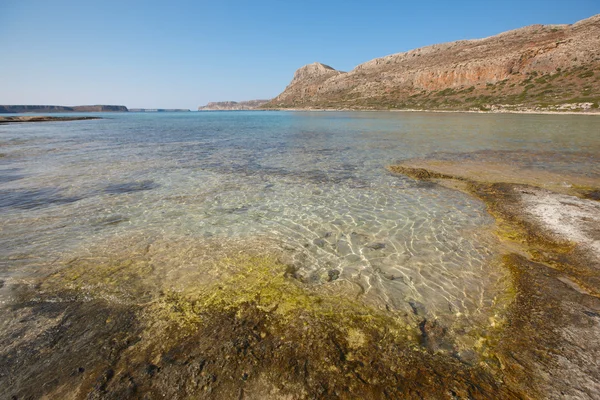 Пляж Балос на полуострове Грамвуса. Крит. Греция — стоковое фото
