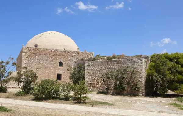 Fortaleza de Fortezza en Rethymno y la Mezquita. Creta. Países Bajos —  Fotos de Stock