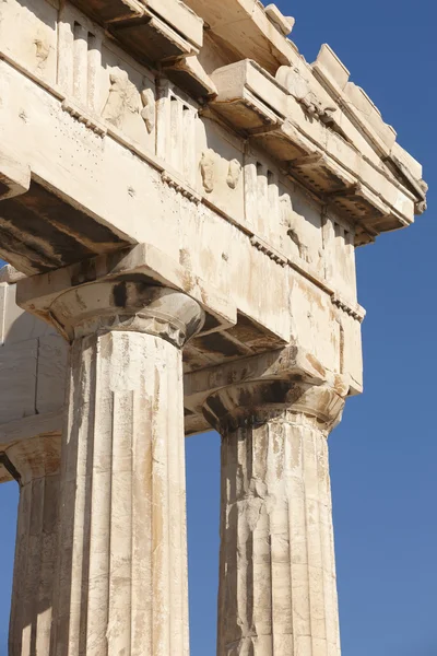 Acropolis of Athens. Parthenon frieze. Greece — Stock Photo, Image