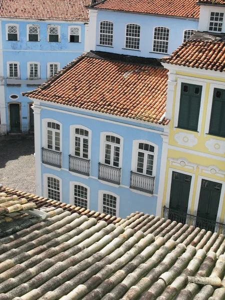 Vista de Pelourinho. Salvador da Bahia. Brasil — Foto de Stock