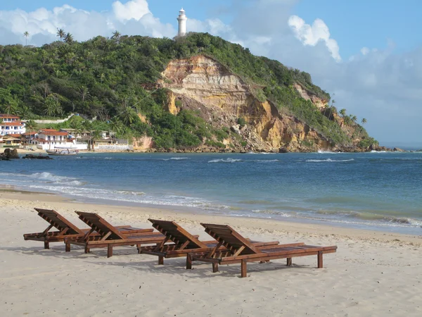 Morro de Sao Paulo plaj. Salvador da Bahia. Brezilya