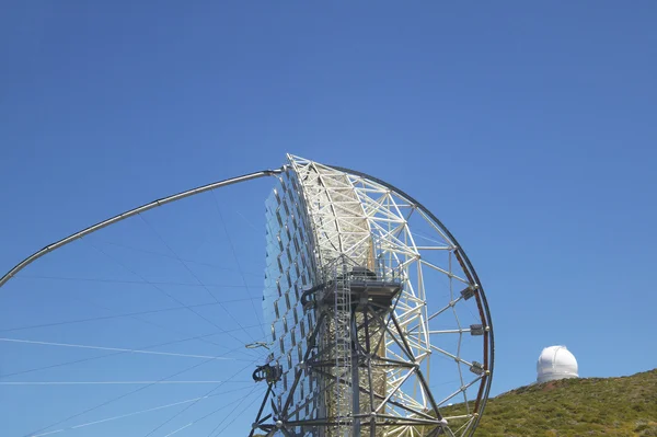 Телескопы в Роке-де-лос-Мучачос. Ла Пальма. Испания — стоковое фото