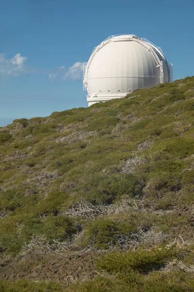 Telescope Роке de los Muchachos. Ла-Пальма. Іспанія — стокове фото