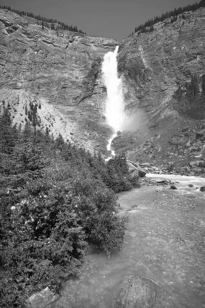 Takakkaw falls in British Columbia. Canada — Stock Photo, Image