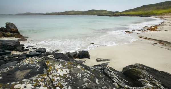 Costa scozzese nell'isola di Lewis. Ebridi. Scozia. Regno Unito — Foto Stock