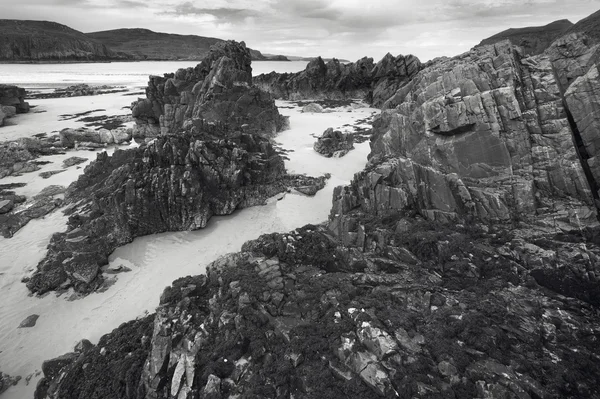 Skotska landskap kusten och stranden. Högländerna. Skottland — Stockfoto