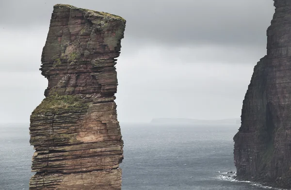 Scottish landscape in Orkney. Old man of Hoy. Scotland — Stock Photo, Image