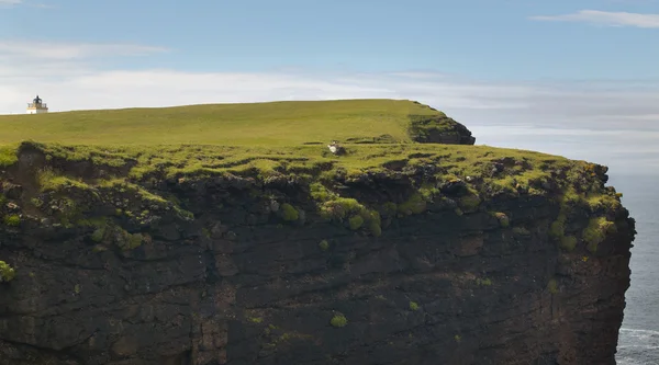 Skotska kusten landskap i Shetlandsöarna. Skottland. Storbritannien — Stockfoto