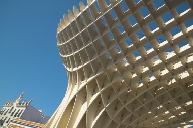 Metropol görüntüleme Seville, Las Setaş noktasında. İspanya