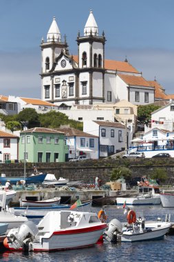 Geleneksel azores köyde Terceira. Sao Mateus da Calheta. P