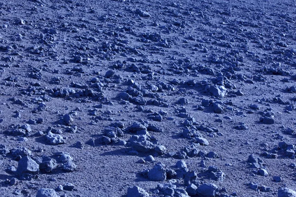 Azzorre paesaggio vulcanico blu nell'isola di Faial. Ponta dos Capeli — Foto Stock