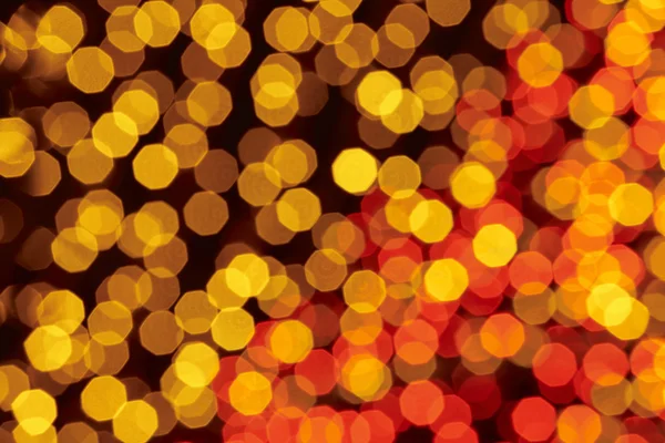 Fondo de luces de color rojo y amarillo. Fondo abstracto — Foto de Stock