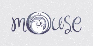 Çizilmiş fare logosu