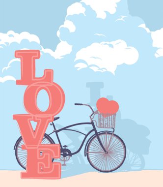 Çizilmiş Bisiklet ve kelime aşk