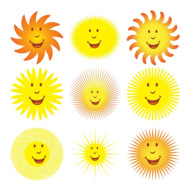 Güneş simgeler