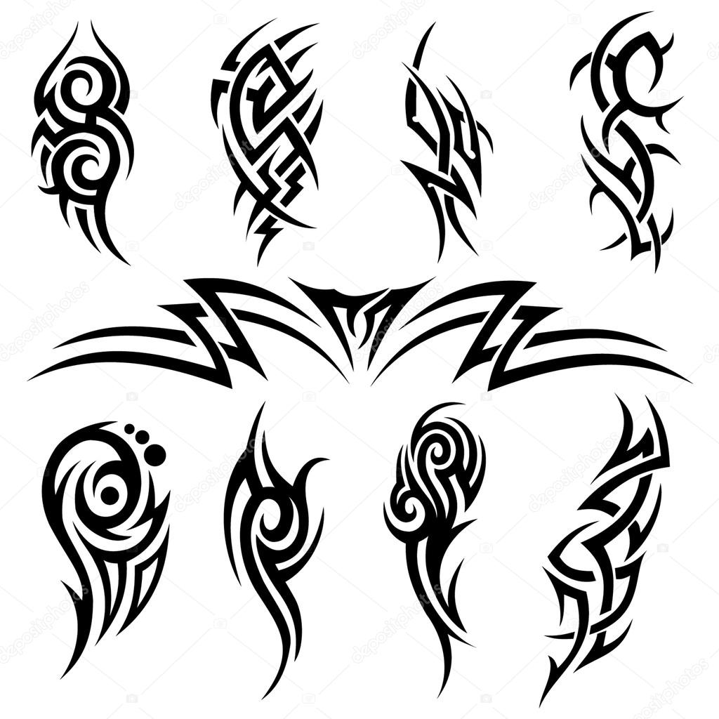Tribal tattoo Stock Vector Image by ©j0hnb0y #61397213