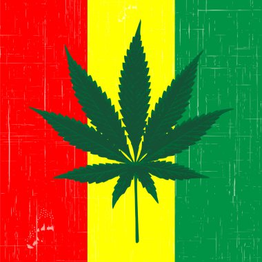 Cannabis grunge background clipart