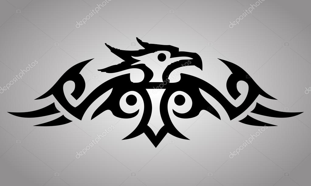 tribal eagle tattoo designs