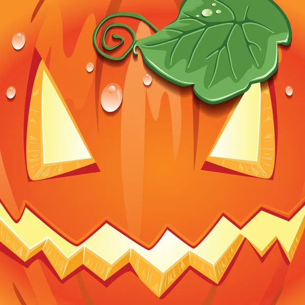 Gran calabaza Halloween Vector De Stock