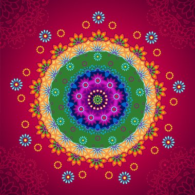 Kutsal mandala sorunsuz imkanı