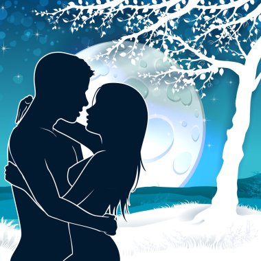 ruh eşi siluet moon ile