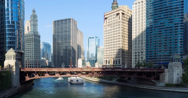 Chicago River — Zdjęcie stockowe