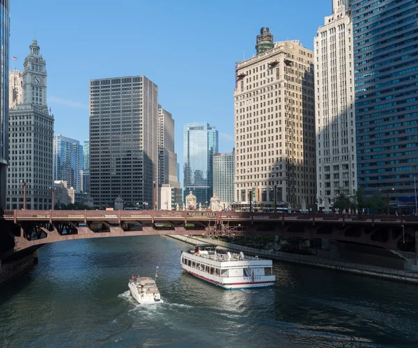 Chicago River — Stock fotografie