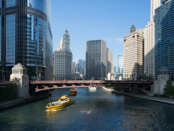 Chicago River — Zdjęcie stockowe