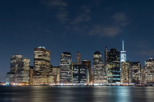 New-York at night — Stock Photo, Image